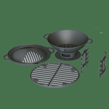 Imagem de Gengis Khan Kit Completo de Ferro Fundido - Faires