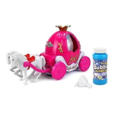 Imagem de Brinquedo Carruagem De Bolhas De Sabão Com Luzes E Música - Toy King