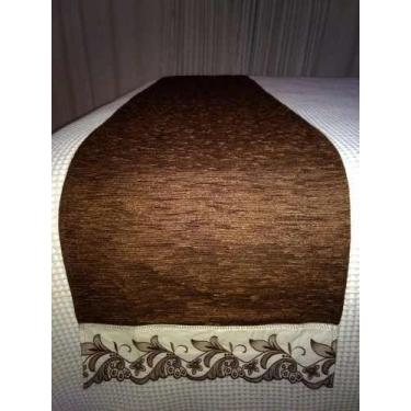 Imagem de Peseira Xale Cama Bordado Richilieu King Size Linda - INGRID BORDADOS,
