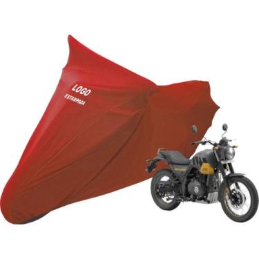 Imagem de Capa Cobrir Moto Royal Enfield Scram 411 Não Risca Pintura - Mz, Verme