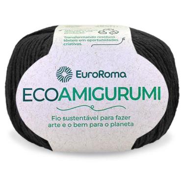 Imagem de Fio Ecoamigurumi Euroroma 254m Linha Amigurumi Várias Cores, 0250 - Pr