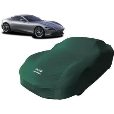 Imagem de Capa Cobrir Carro Totalmente De Lycra Ferrari Roma - Mz, verde