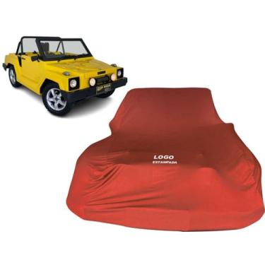Imagem de Capa Automotiva Tecido para Carro Gurgel Xavante - Mz, Vermelha
