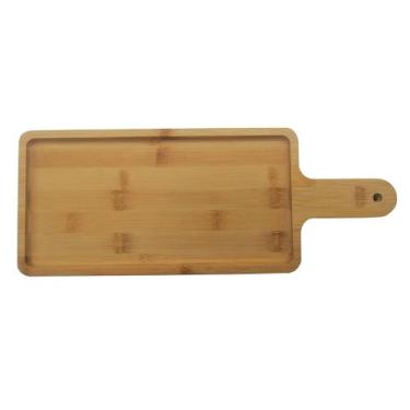 Imagem de Tabua de servir bambu 32x14x1,6cm class home