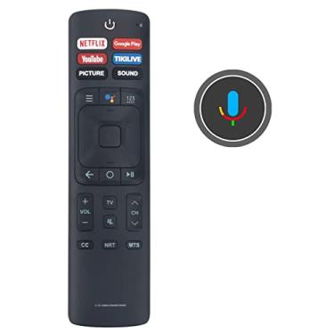 Imagem de PerFascin ERF3B69 Controle remoto de voz de substituição adequado para Hisense Android Smart TV ERF3A69S ERF3A69 ERF3B69S ERF3B69 ERF3R69H ERF3I69H ERF3N69H ERF3F69V ERF3I69V W9HBRCB0006
