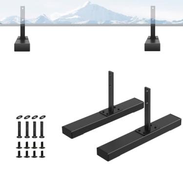 Imagem de Pernas de TV de metal para substituição de pernas de TV Sony Bravia, serve apenas para distância de furo de 40 mm de centro a centro, não universal, suporte de TV de substituição para Sony. Verifique