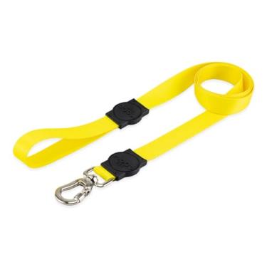 Imagem de Mood Pet Coleira Guia Para Cães Cachorro Adestramento Passeio Porte Grande Médio Pequeno (Yellow, PP)
