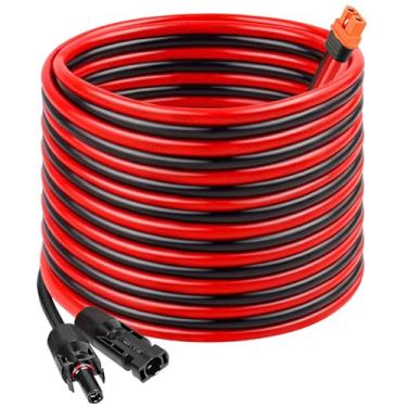 Imagem de MOOKEERF Cabo solar para XT60i 12AWG 35FT painel solar para XT60i conector adaptador XT60i-F cabo de extensão para gerador solar de estação de energia portátil