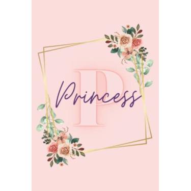 Imagem de Girl Name Princess Women Notebook Stationary Supplies for Kids Teens Girls Woman Journal School Colourful Peach Notepad Diary Adorable Name Frame ... Journaling Gift Present Scrapbooking