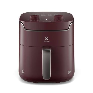 Imagem de Fritadeira Elétrica Sem Óleo Air Fryer Electrolux por Rita Lobo 5,6L EAF41 Timer e Convecção 1400W VERM