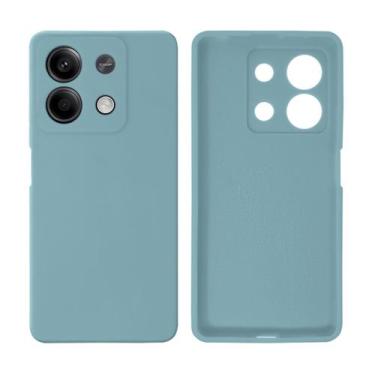 Imagem de Capa Silicone Flex Redmi Note 13 5G Proteção de Câmera Lisa - GCM CASE