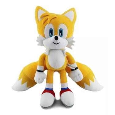 Imagem de Boneco Pelúcia Tails Turma Do Sonic Hedgehog 30Cm