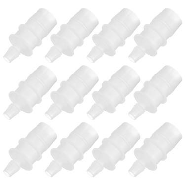 Imagem de PATIKIL 12 peças de acessórios de mangueira de plástico de 1/7.6 cm a 3/10.2 cm, acessórios para tubos redutores, adaptador de tubulação, kit de junta de emenda de união para sistema de ar gás água