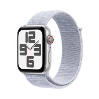 Imagem de Apple Watch SE GPS + Cellular  Caixa prateada de alumínio  44 mm  Puls