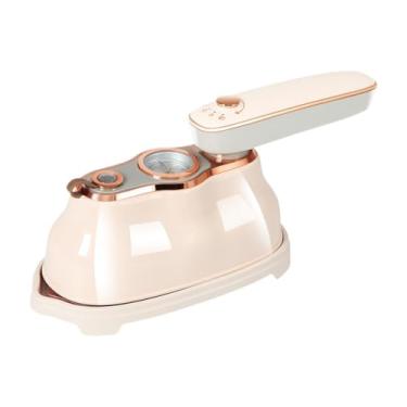 Imagem de YWJLQH Mini petiscos de pente de ferro plugue a vapor de viagem para removedor de rugas de roupas para o dormitório