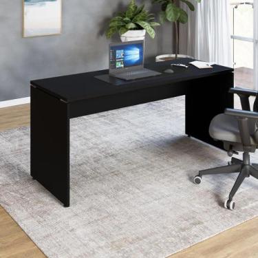 Imagem de Mesa Escrivaninha de Trabalho 120cm x 70cm Pés Painel F5 - F5 Office G