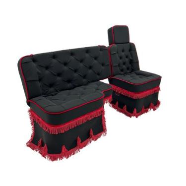 Imagem de Jogo Sofá Cama Caminhão Mb Bicudo 709 710 712 912 914 - DUARTE ESTOFAR