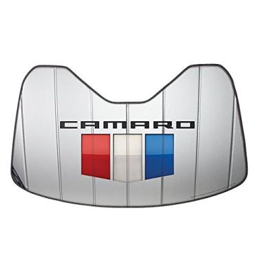 Imagem de West Coast Corvette/Camaro 2016-2017 6. Geração Camaro Shield Logo Akkordeon Stil Windschutzscheibe Sonnenschutz
