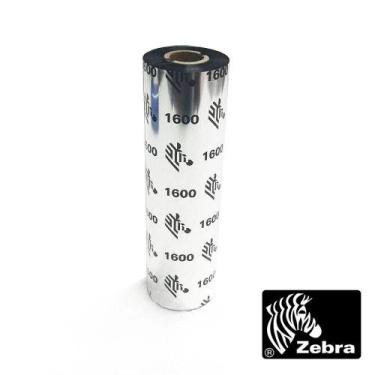 Imagem de Ribbon Cera Zebra - 110mm x 74m