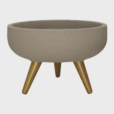 Imagem de Vaso Bacia Decorativa Redondo Decore 45cm Japi