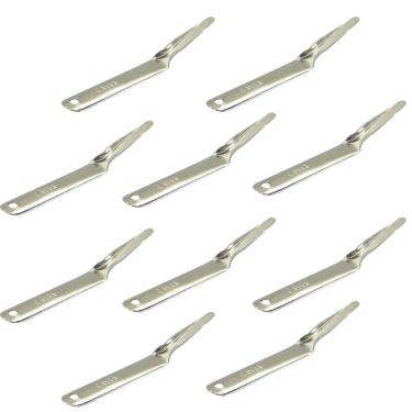 Imagem de Kit 10 Extratores de Grampos Espátula Zincado - Cavia