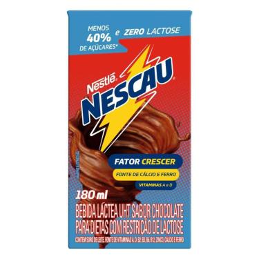 Imagem de Bebida Láctea UHT Chocolate Zero Lactose Nescau 180ml