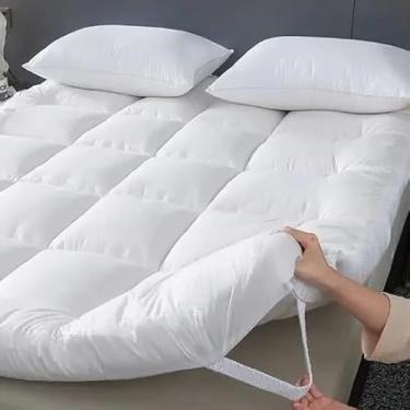 Imagem de Pillow Top Protetor de Colchão 400 Fios Macio King/Queen/Casal/Solteiro(Queen)