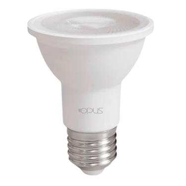 Imagem de Lâmpada LED PAR20 7W IP65 Bivolt E27 3000K Branco Quente – Alta Eficiência, Foco Direcionado e Uso Externo e Interno Opus LED