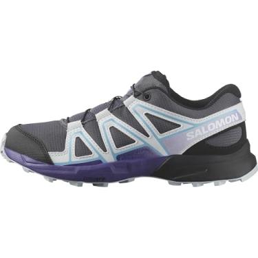 Imagem de Salomon Tênis infantil unissex Speedcross (criança pequena), Turbulência/azul balada/Liberty, 10.5 Little Kid