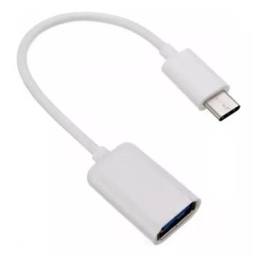 Imagem de Otg Tipo C Usb Cor Branco - S / M, Branco