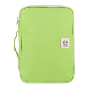 Imagem de Pastas de Arquivo A4 suprimentos lápis caso sacos de armazenamento saco de documentos arquivo pasta portfólio organizador computador notebook com zíper caso escola escritório Organizador de Arquivos(G