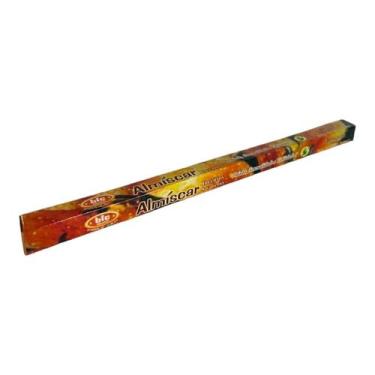 Imagem de Incenso Indiano Bic Almíscar Caixa com 8 Varetas - Lua Mística - 100% 