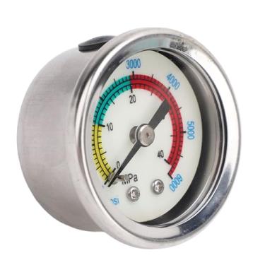 Imagem de plplaaoo Testador de pressão de ar de cilindro de tanque de alta precisão multifuncional de aço inoxidável de pressão de ar para bombeamento de pneu cilindros de oxigênio uso industrial