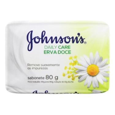 Imagem de Kit c/ 3 Sabonete em Barra Johnson's Erva Doce 80g