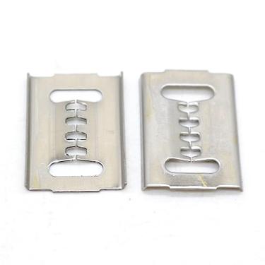 Imagem de DZMZL Retentor da tampa do para-choque dianteiro e traseiro Qtde 10 clipes serrilhados de metal para Mazda Mazda 3 MX6 MX3 Miata 626 RX7 para Ford Probe