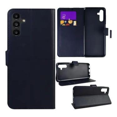 Imagem de Capa Carteira Case com Flip para Samsung Galaxy A16 Preto - LXL