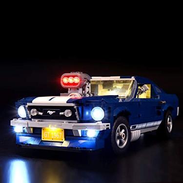 Imagem de Briksmax Kit de iluminação LED para Ford Mustang - compatível com Lego 10265 modelo de blocos de construção - não inclui o conjunto Lego
