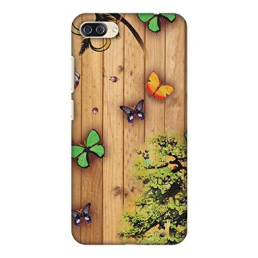 Imagem de AMZER Capa protetora fina, borboleta bonsai, Asus Zenfone 4 Max ZC554KL, Asus Zenfone 4 Max Pro ZC554KL, Asus Zenfone 4 Max Plus ZC554KL