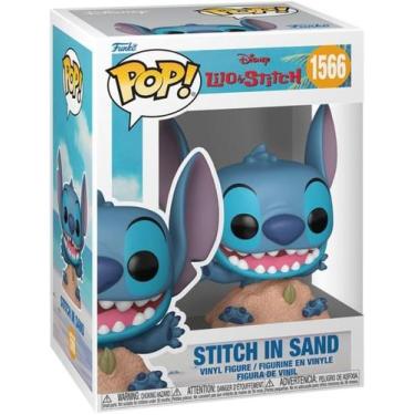 Imagem de Boneco funko pop! disney lilo stitch - stitch na areia - candide, Stit