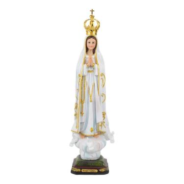 Imagem de Imagem Estátua Nossa Senhora De Fátima Grande - 50.5cm