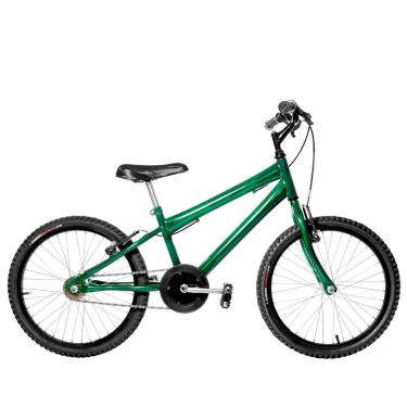 Imagem de Bicicleta Infantil Masculina Aro 20 Verde Escuro e Preta