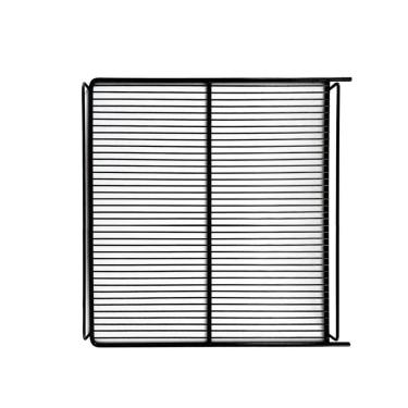 Imagem de Kit - 1 Prateleira Preta Visa Vn50 Vb52 Vf50 + 4 Ganchos Suporte - Metalfrio