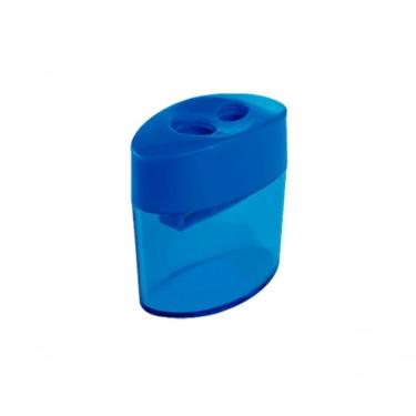 Imagem de Apontador Oval Duplo Azul