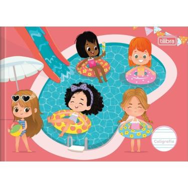 Imagem de Caderno Brochura Capa Dura Caligrafia Horizontal Sapeca 40 Folhas Tilibra Estampa 3