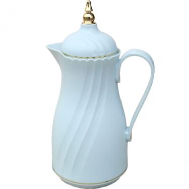 Imagem de Garrafa Térmica Mesa Elegante Turquesa Claro Café Leite 1l