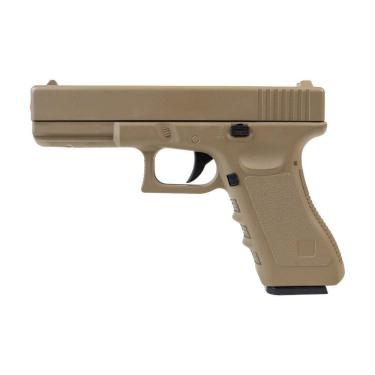 Imagem de Pistola De Airsoft G19 Vg Gk-v20 Tan Metal Mola 6mm - Rossi
