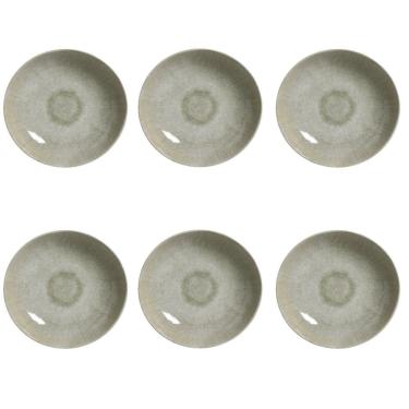 Imagem de Conjunto De Pratos Fundos 06 Peças Bio Moss Porto Brasil