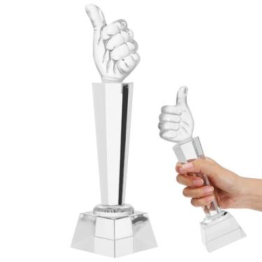 Imagem de TOYANDONA Troféu De Vidro: Prêmio Funcionários Alunos Professores - Recompensa Por Esportivos Shows De Talentos E Competições