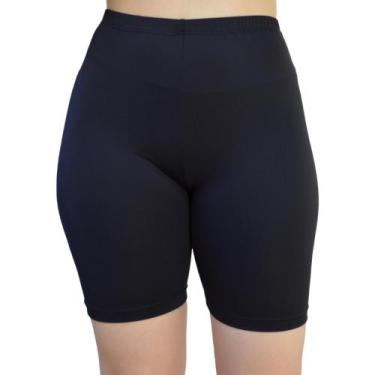 Imagem de Short Anágua Bermuda Segunda Pele Plus Size Usar Por Baixo Vestido/Sai