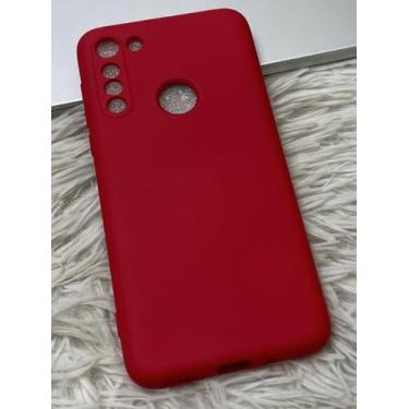 Imagem de Capa Capinha Case Moto Motorola G8 Play/Power/Plus Silicone Aveludado 